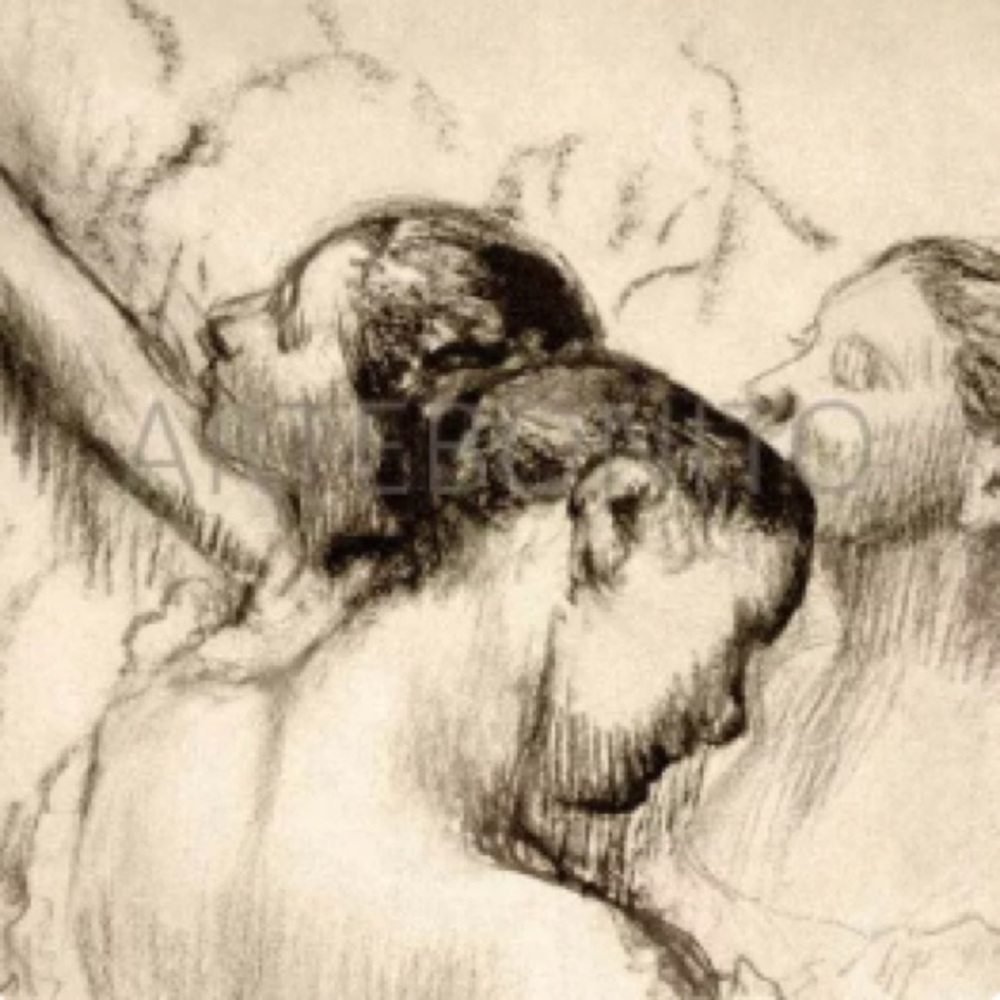 Edgar Degas Three dancers L.E. numbered Giclee